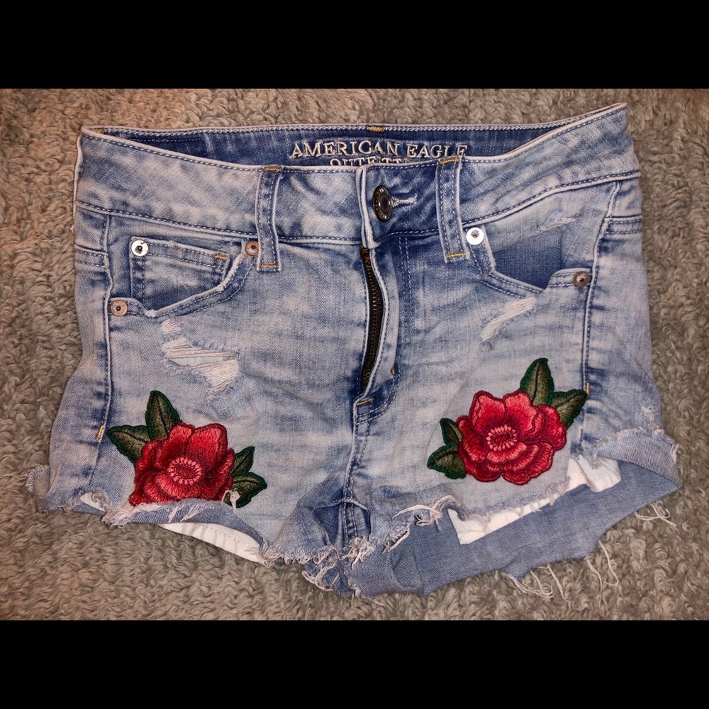 American eagle denim short